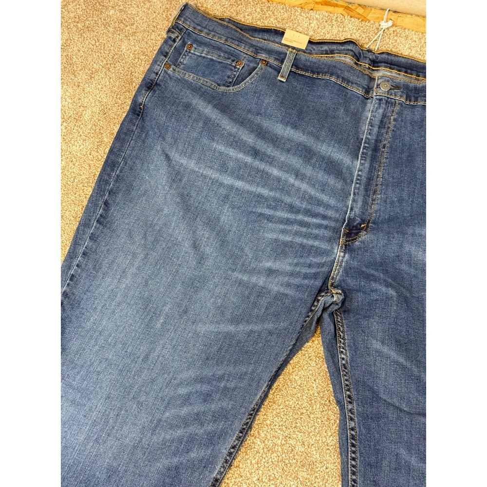 NEW Levis 559 Relaxed Straight Mens Jeans 54x30‎ Medium Wash Blue WaterLess